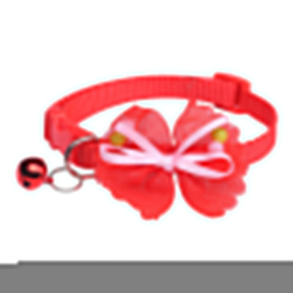 Red Bow Collar