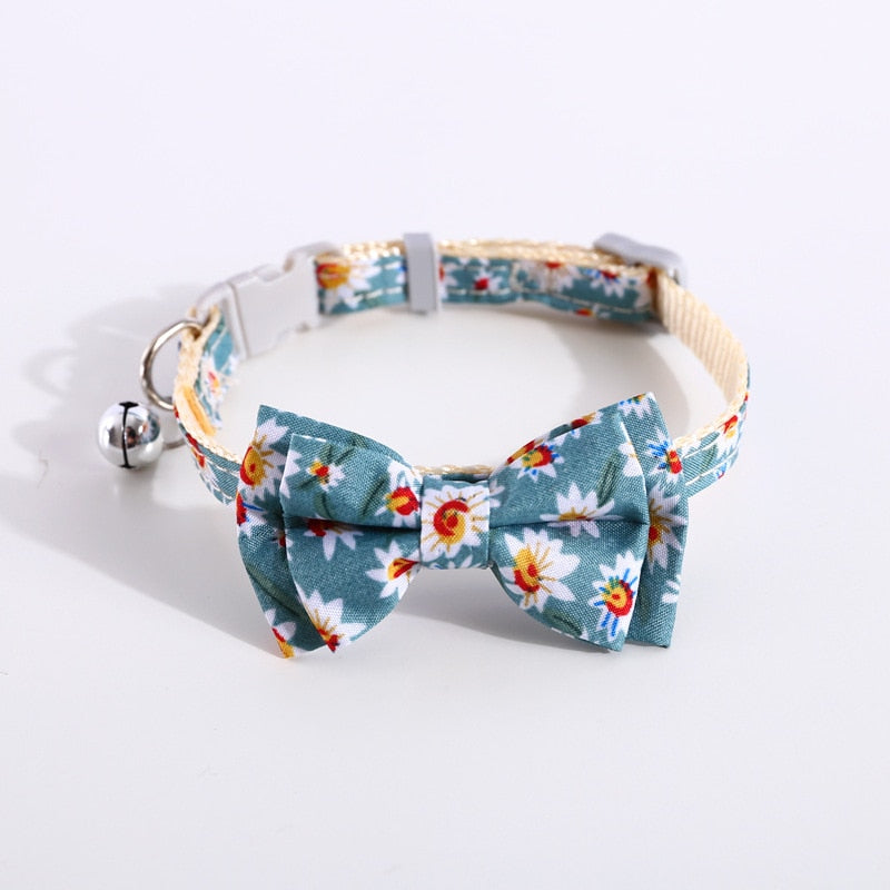 Light Blue Flower Collar
