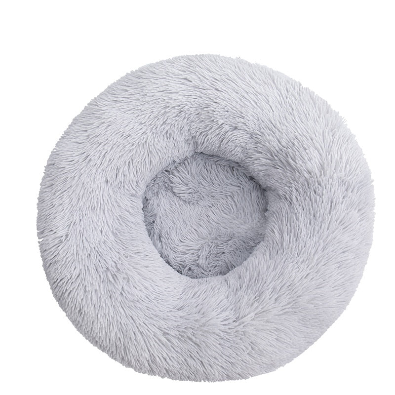 Light Grey Donut Bed